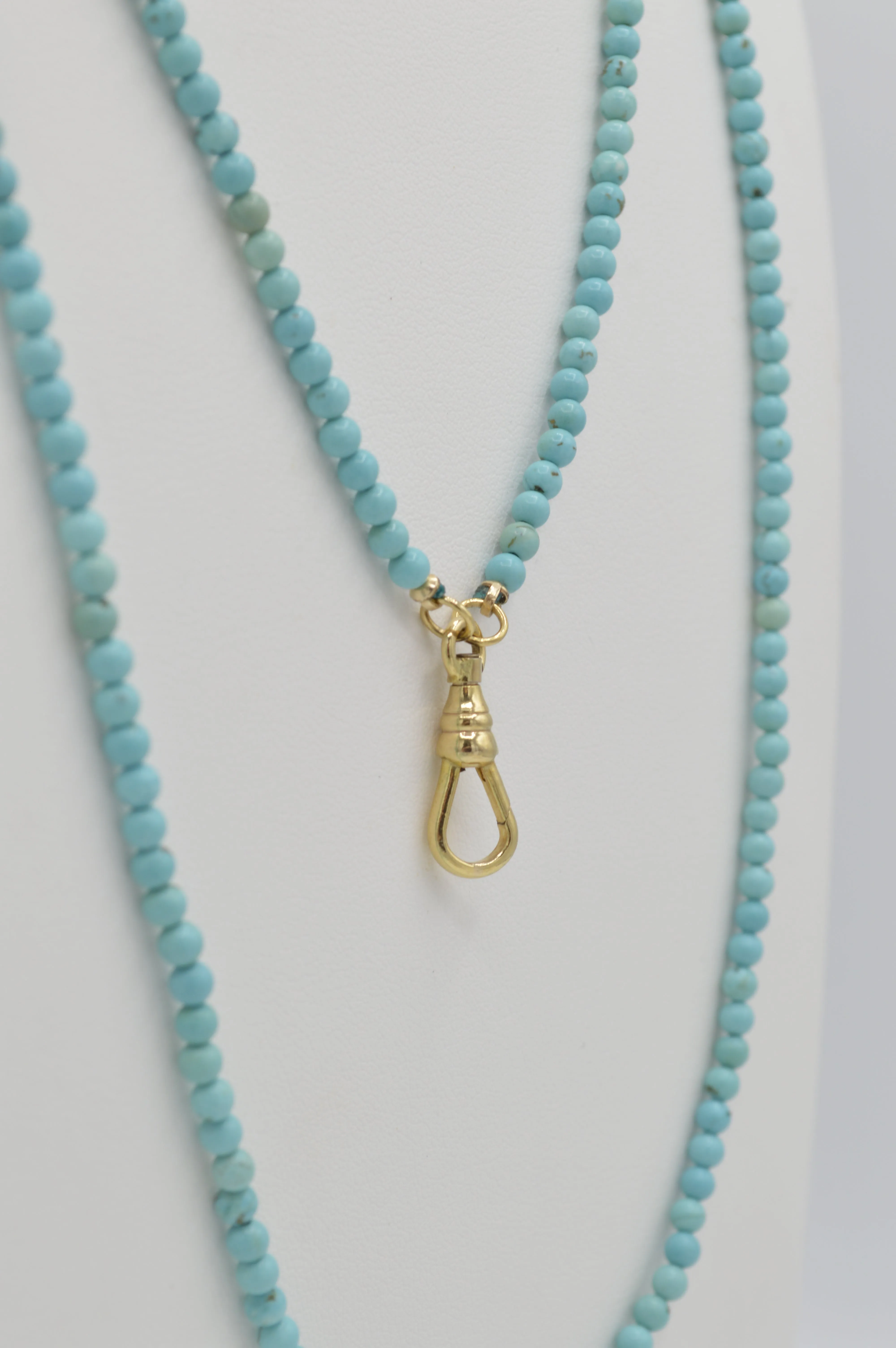24" Turquoise Beads