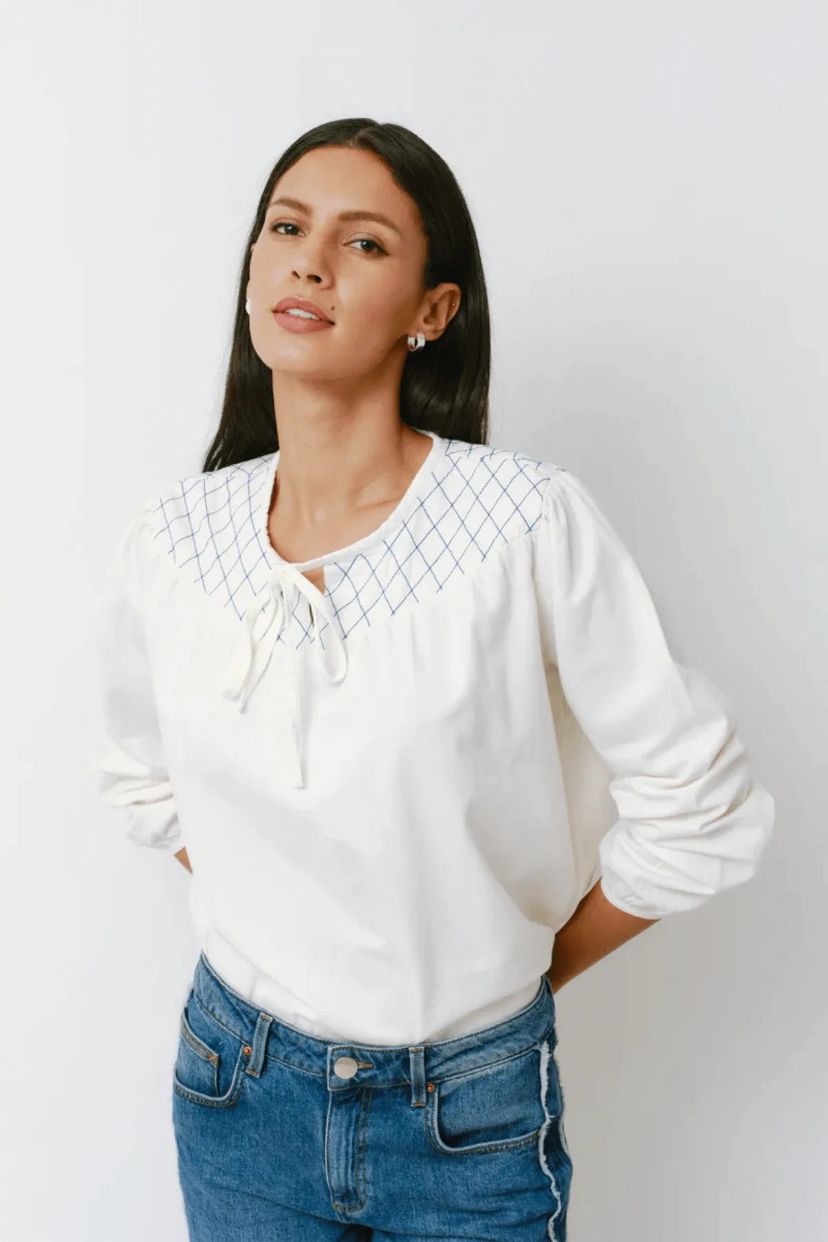 CLIO BLOUSE ECRU